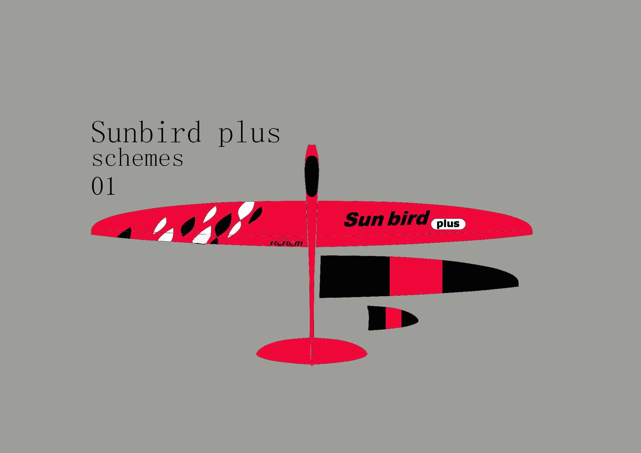 Sunbird Tout Fibre Env.1.50M Blanc & Rouge Rcrcm